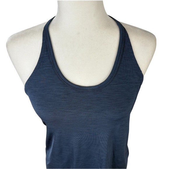 Athleta Blue Sleeveless Relaxed Tank Top Size M - Picture 2 of 6